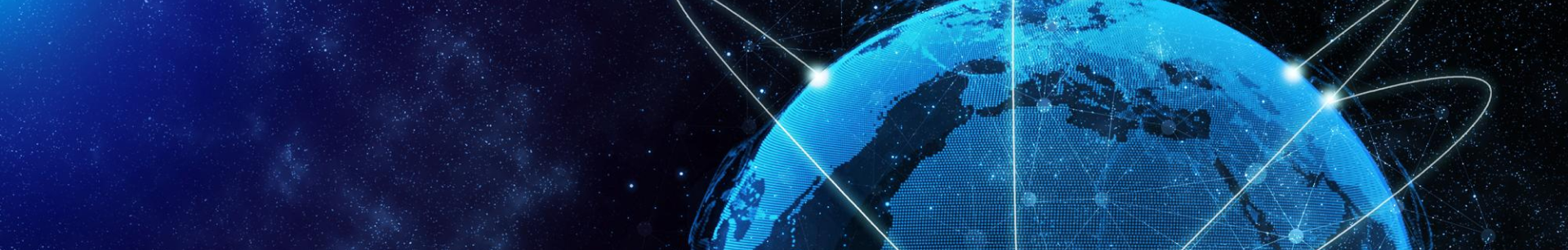 Imagen conceptual del planeta tierra con conexiones visibles